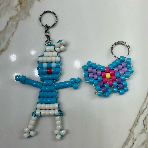 2-piece beaded Keychains - Picture 2 of 2